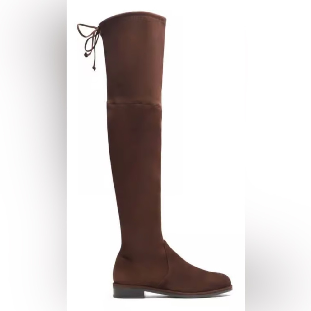 Stuart Weitzman Brown Suede Over-the-Knee Women's Boots